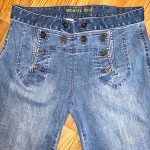 Michael Kors Blue Jean Capris. Size 4.